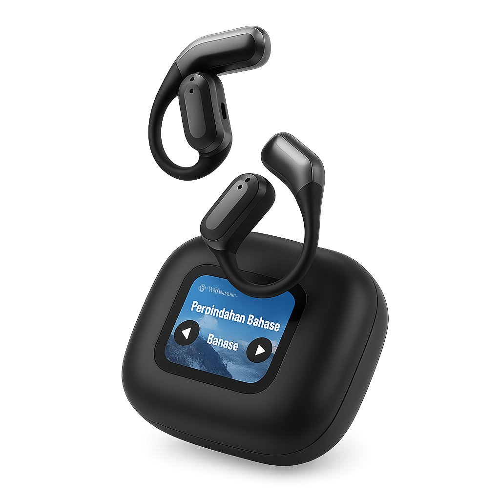 Voxen Touch Pro – Écouteurs Bluetooth 5.4 avec Écran Tactile
