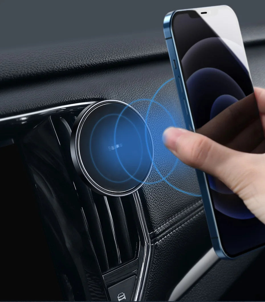 Support Voiture Magnétique – Universel, Compact & Rotatif