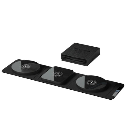 Chargeur Sans Fil 3-en-1 Magnétique – Smartphones, Montres & Écouteurs